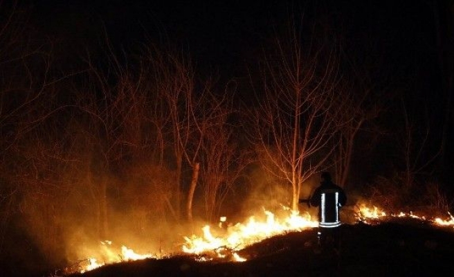 Antalya’da korkutan yangın