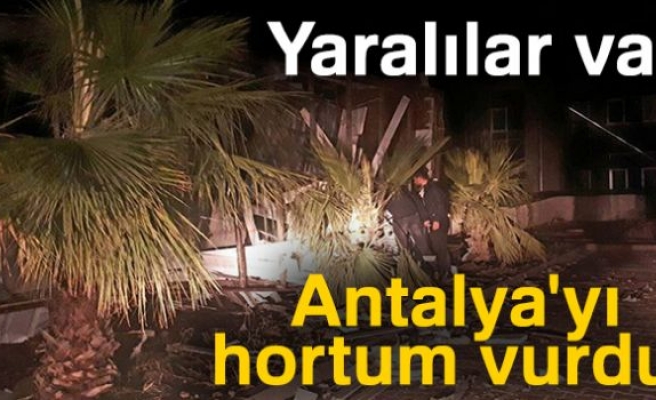 ANTALYA'YI HORTUM VURDU!