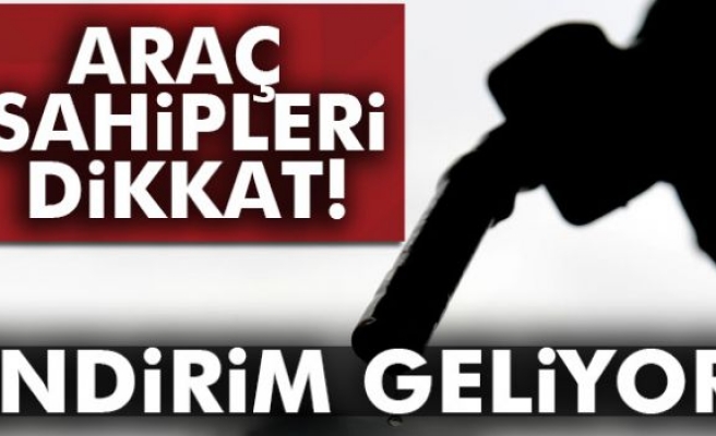 Araç sahipleri dikkat! İndirim geliyor