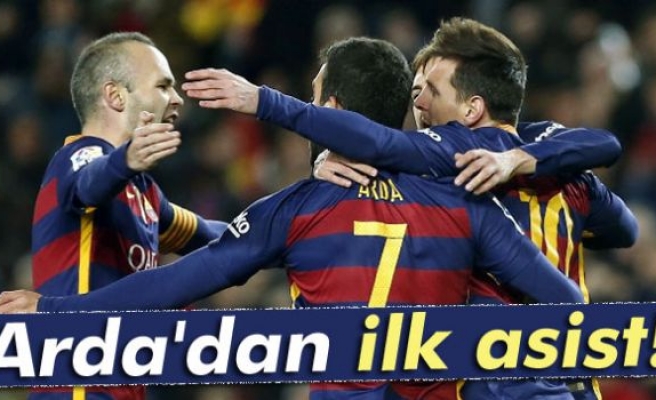 Arda'dan ilk asist!