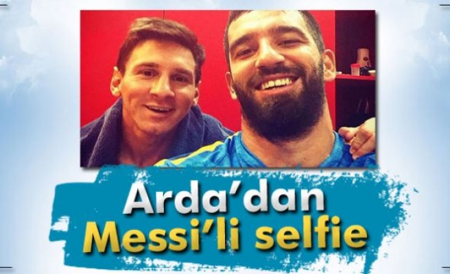 Arda’dan Messi’li selfie