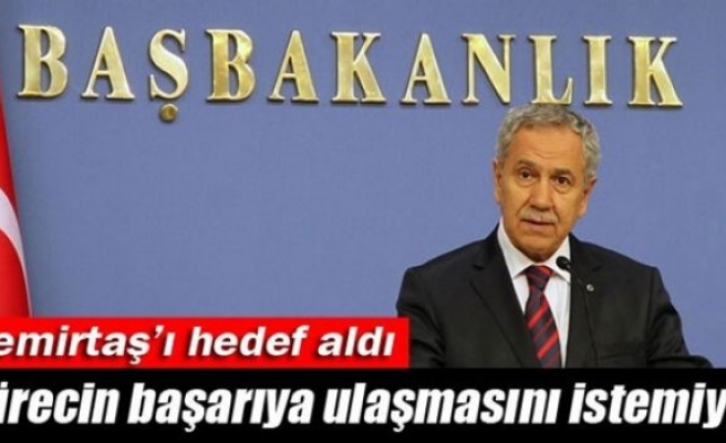 Arınç, Demirtaş'ı hedef aldı!