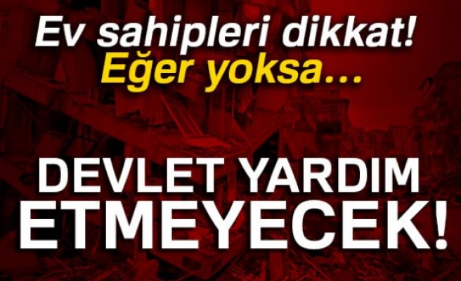 Artık devlet yardımı yok