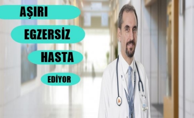 Aşırı egzersiz hasta ediyor