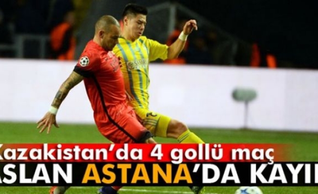 Astana 2-2 Galatasaray-Maç özeti-