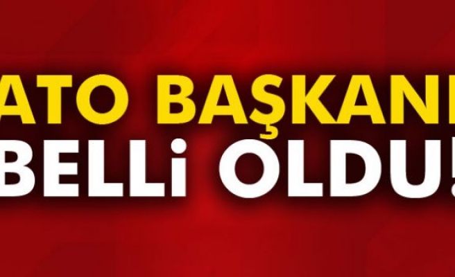 ATO Başkanı belli oldu