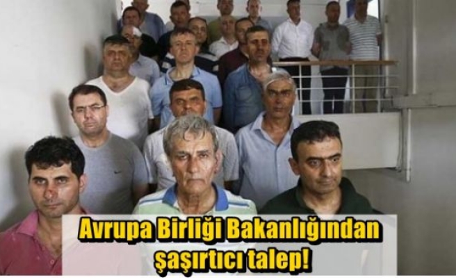 Avrupa Birliği Bakanlığından şaşırtıcı talep!