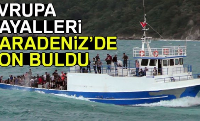 AVRUPA HAYALLERİ KARADENİZ'DE SON BULDU!