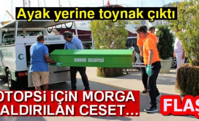 AYAK YERİNE TOYNAK ÇIKTI!