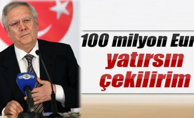 Aziz Yıldırım: 'Yaparsa adaylıktan çekilirim'