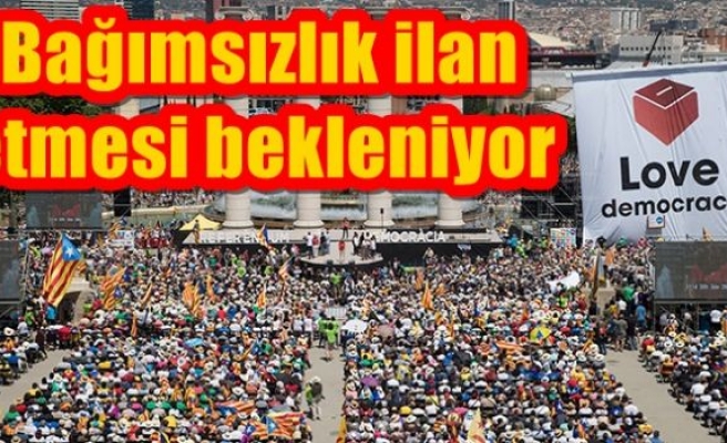 Bağımsızlık ilan etmesi bekleniyor