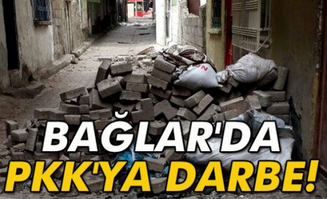 Bağlar'da PKK'ya darbe