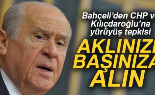 Bahçeli'den CHP'lilere: 'Aklınızı başınıza alın'