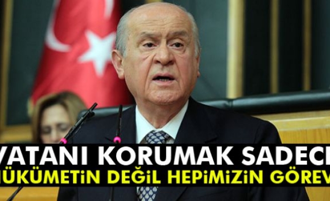 Bahçeli'den provokasyon uyarısı