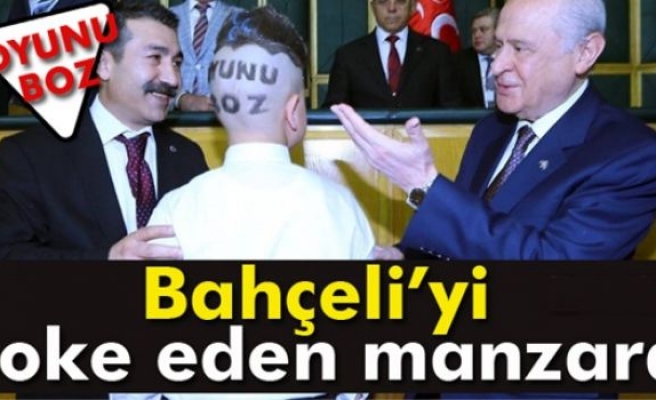 Bahçeli’yi şoke eden manzara