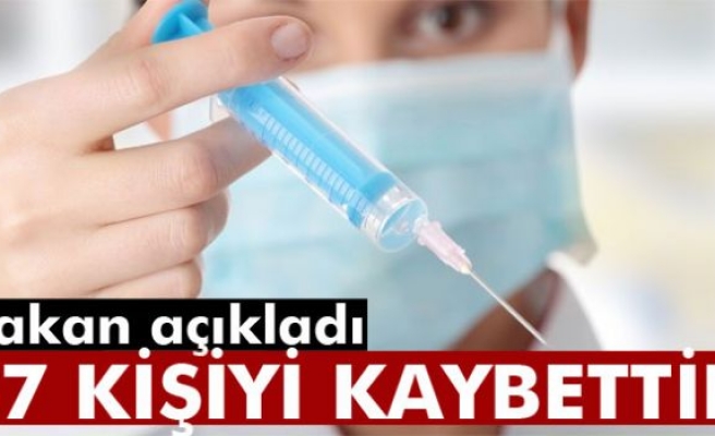 Bakan açıkladı: '57 vatandaşımız kaybettik'