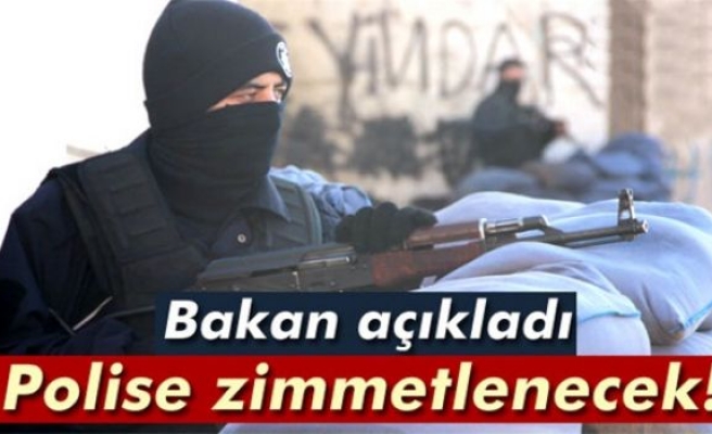 Bakan Ala: 'Sokaklar polise zimmetlenecek'