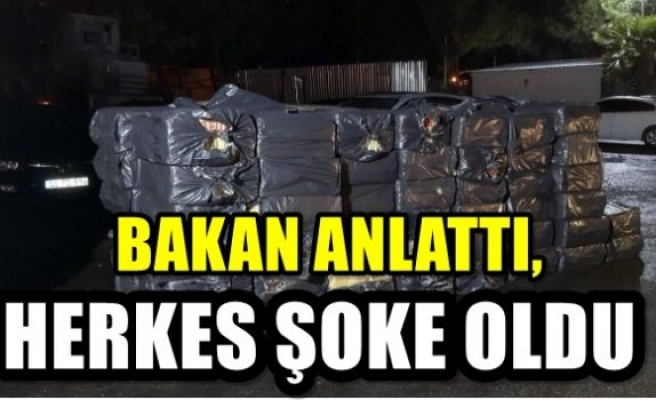 Bakan anlattı, herkes şoke oldu