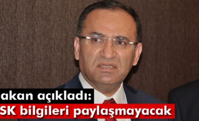 Bakan Bozdağ’dan kimlik bilgilerinin sızdırılması açıklaması