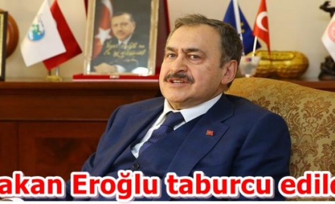 Bakan Eroğlu taburcu edildi