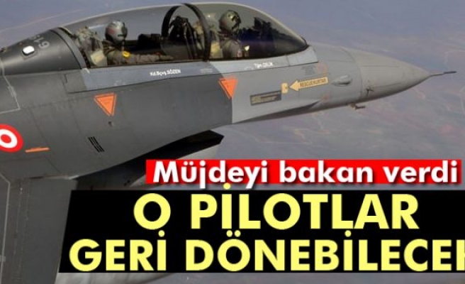 Bakan Işık: 'Pilotların geri dönüşü için...'