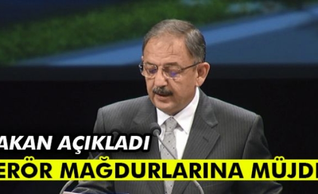 Bakan Özhaseki'den terör mağdurlarına müjde