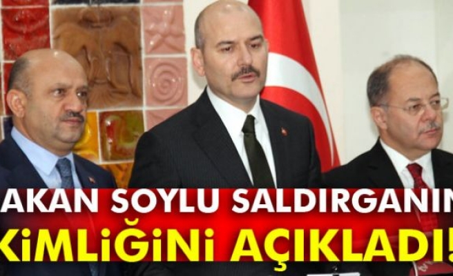 Bakan Soylu saldırganın kimliğini açıkladı