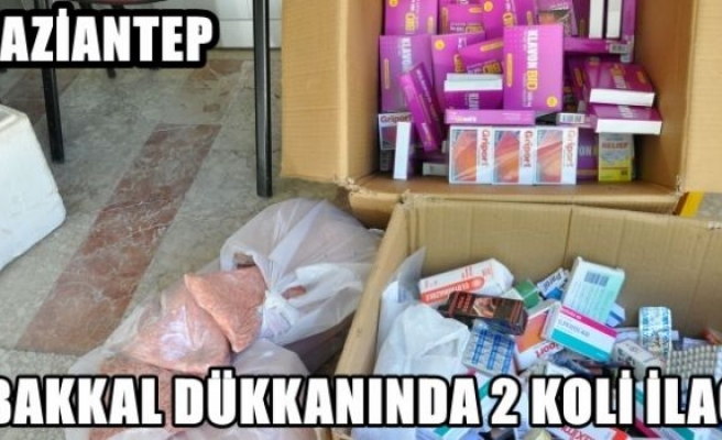 BAKKAL DÜKKANINDA İLAÇ