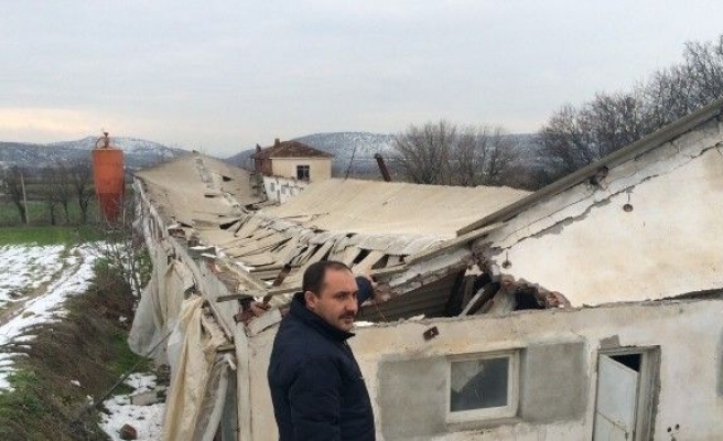 Balıkesir’de Kar, Tavuk Yetiştiricilerini Vurdu