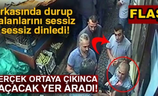 Baltayı taşa vuran dolandırıcı!