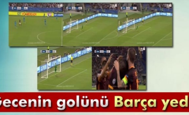 Barcelona'nın yediği gol görenleri şaşırttı