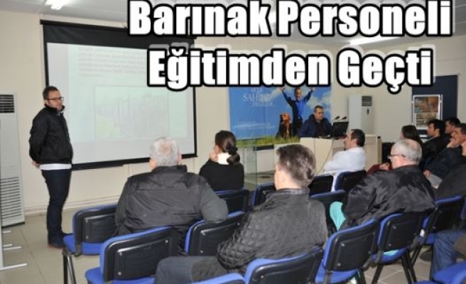 Barınak Personeli Eğitimden Geçti