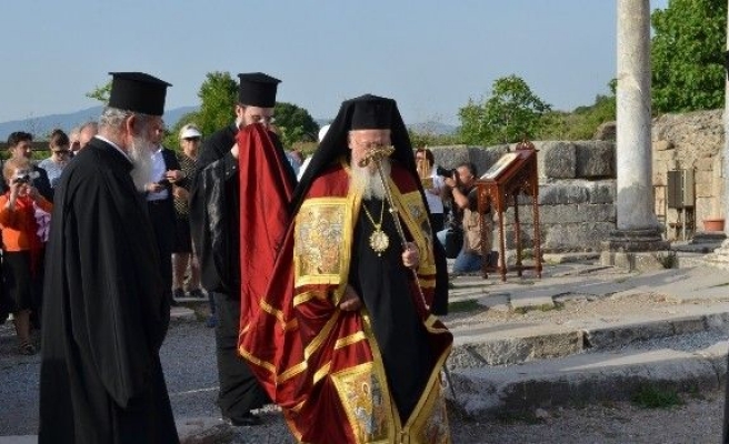 Bartholomeos “Bugün Burada Olmamızı Başkana Borçluyuz”