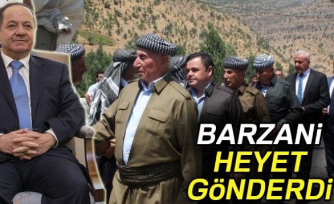 Barzani, taziye için heyet gönderdi