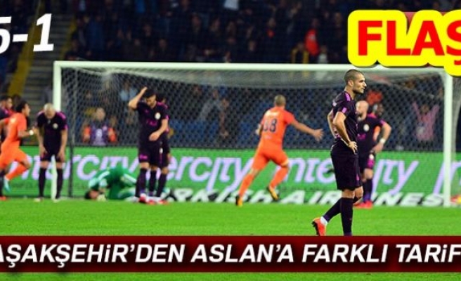 BAŞAKŞEHİR GALATASARAY'I DARMADAĞIN ETTİ!