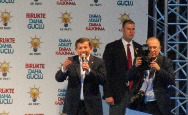 Başbakan Davutoğlu Bartın’da