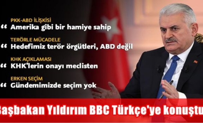 Başbakan Yıldırım BBC Türkçe'ye konuştu