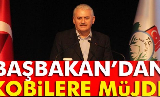 Başbakan Yıldırım’dan kobilere müjde