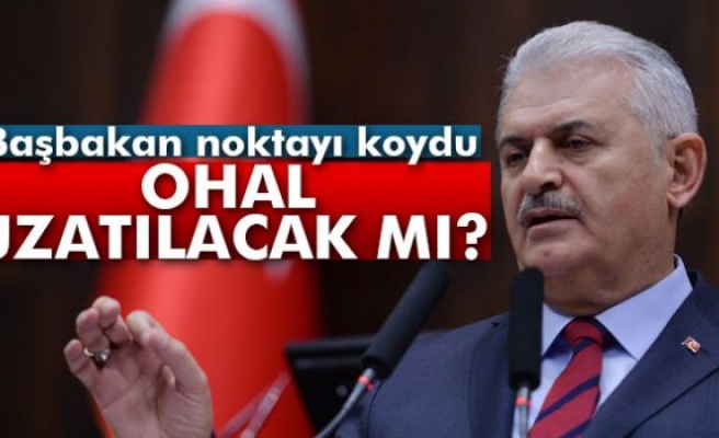 Başbakan Yıldırım'dan OHAL açıklaması