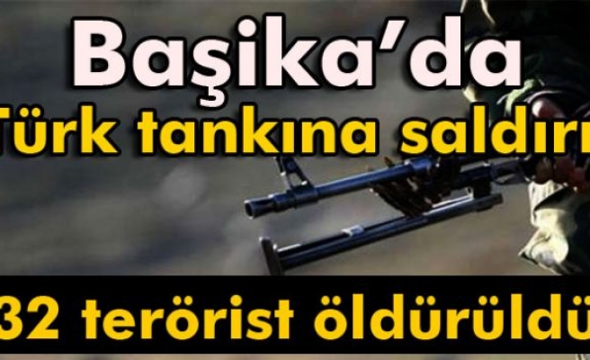 Başika’da Türk tankına saldırı!