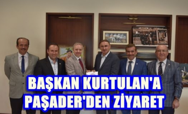 Başkan Kurtula'a Paşader'den Ziyaret