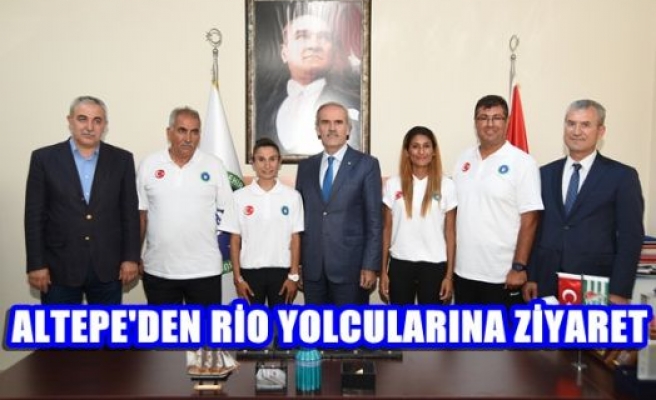 Başkan Recep Altepe'den Rio yolcularına ziyaret