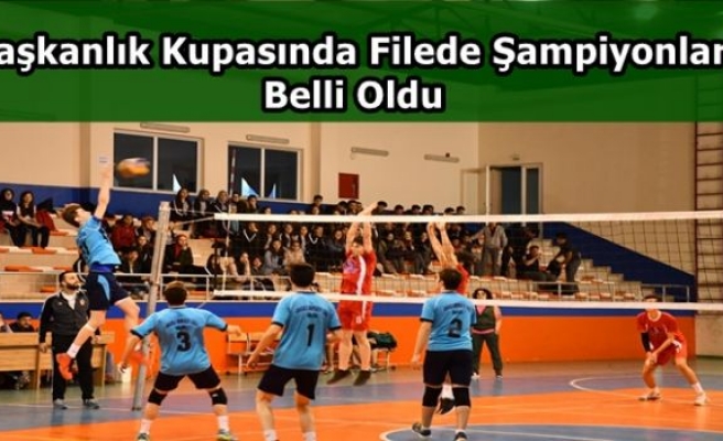 Başkanlık Kupasında Filede Şampiyonlar Belli Oldu	