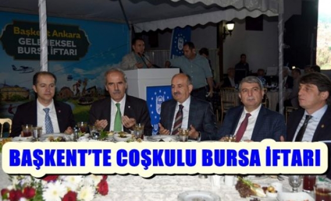 Başkent'te Coşkulu Bursa İftarı