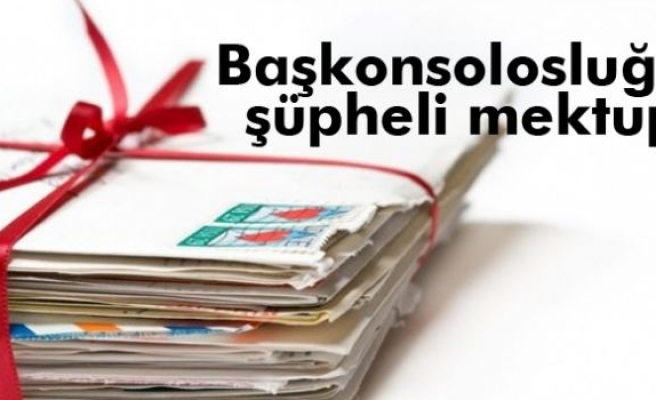 Başkonsolosluğa Şüpheli Mektup