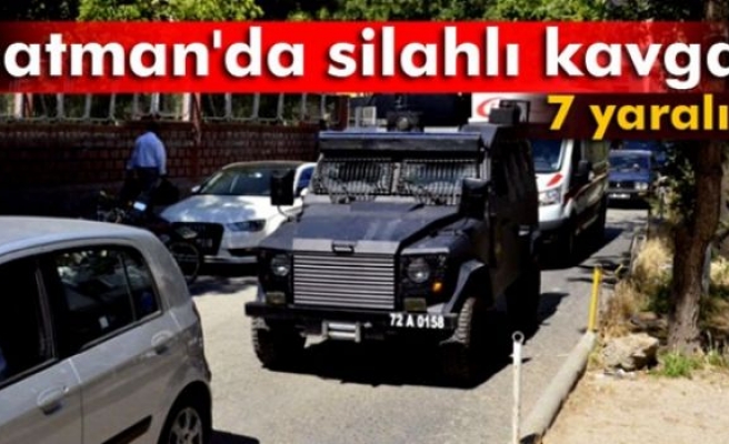 Batman'da silahlı kavga: 7 yaralı