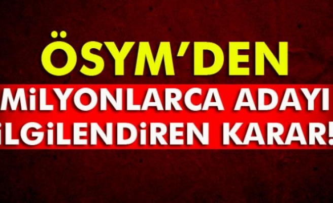 Beklenen Karar Sonunda Açıklandı!