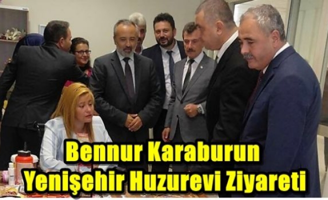 Bennur Karaburun Yenişehir Huzurevi Ziyareti