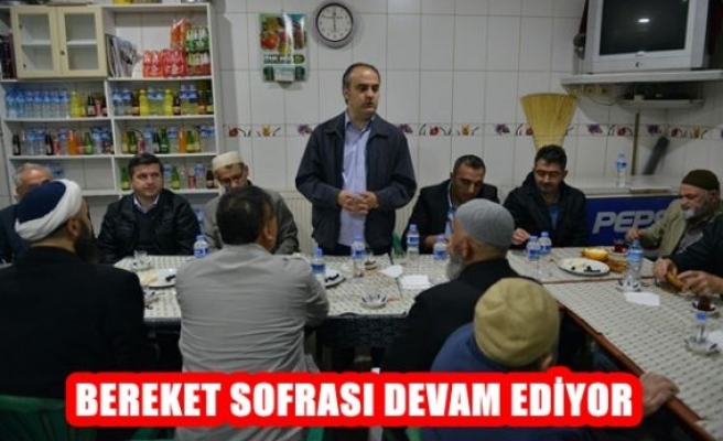 Bereket Sofrası Devam Ediyor