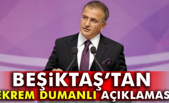 Beşiktaş’tan Ekrem Dumanlı Açıklaması